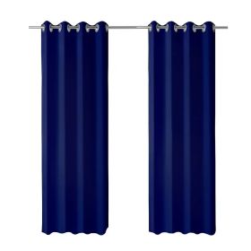 50inch*96inch Luxurious wool outdoor curtain with a sound-absorbing ring design offer a tranquil and comfortable lifestyle