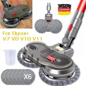 A14G-Suitable for Dyson V6 / V7 / V8 / V10 / V11 Vacuum Cleaner Electric Mop Cleaning Head with Water Tank Mop